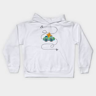 Life's a journey, baby, you gotta enjoy the ride. Kids Hoodie